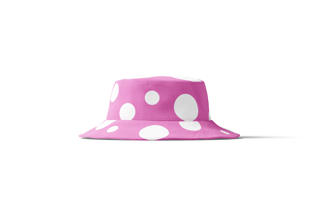 Pink Mushi "Bucket" Hat